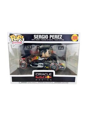 Funko Pop Rides Oracle Red Bull Racing Sergio Checo Perez Deluxe #306 Figure Toy